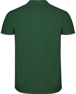 Heren ster poloshirt met korte mouwen - maat XXL / XXXL Groen