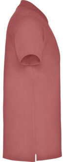 Heren ster poloshirt met korte mouwen - maat XXL / XXXL Rood