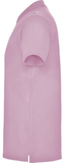 Heren ster poloshirt met korte mouwen Roze