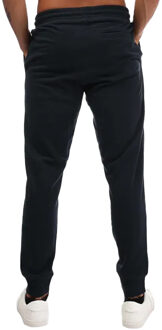 Heren Sticker Pete Fleece Joggingbroek (Marine) Navy