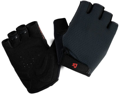 Heren stikke vingerloze handschoenen Zwart - XXL / XXXL