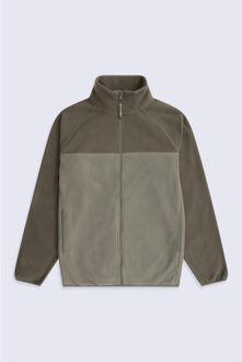 Heren Stockholm Full Zip Fleecejack (Licht Khaki) Kaki - XL