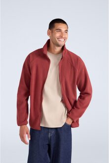 Heren Stockholm Full Zip Fleecejack (Rood)