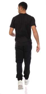 Heren Stone Island 60/2 Katoen Jersey Slim-Fit T-shirt in Zwart