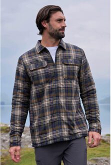 Heren Stream II molton gevoerd overhemd (Donkere Khaki) - maat Kaki