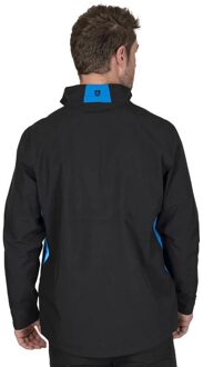 Heren Stretch Golf Waterdicht Jasje (Zwart/Turkoois) Zwart/blauw