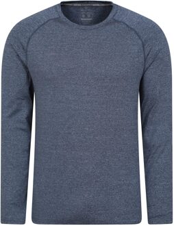 Heren Stripe IsoCool Base Layer Top (Marine) Navy - 4XL