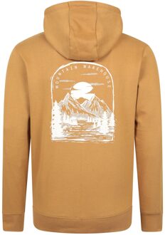 Heren Sunrise Overhead Hoodie (Mosterd) - maat XS Mosterdgeel
