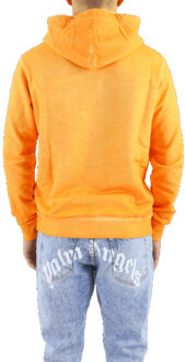 Heren sunset cross regular hoodie - maat M Oranje
