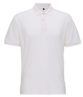 Heren Super Smooth Knit Polo Shirt (Wit) - maat 3XL