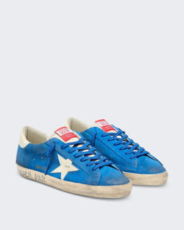 Heren super star nappa Blauw - 42