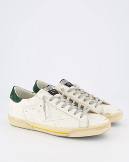 Heren super-star sneaker /groen Wit - 42