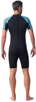 Heren surfi neopreen wetsuit Zwart - XXL / XXXL