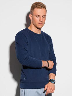 heren sweater b1146-03 Blauw - M