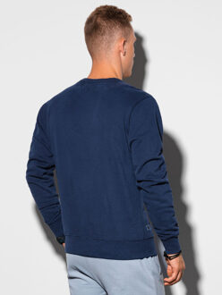 heren sweater b1146-03 - maat L Blauw