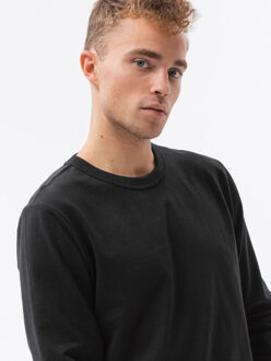 heren sweater b1153-9 Zwart - XL