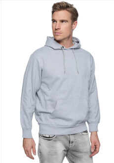 Heren sweatshirt hoodie gr-19161 - maat XL Grijs