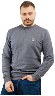 Heren Sweatshirt Hugo Boss , Gray , Heren - 2Xl,Xl,M,S