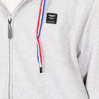 Heren sweatshirt met lange mouwen, ronde hals en capuchon HM580247 - maat Grijs