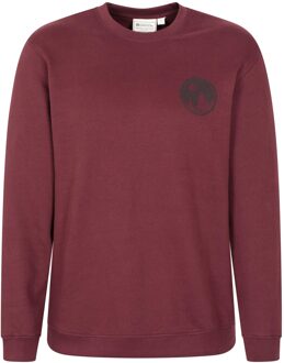 Heren Sweatshirt met ronde hals (Bourgondië) - maat XS Bourgogne