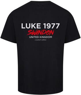 Heren Swindon City T-Shirt (Zwart) - maat L