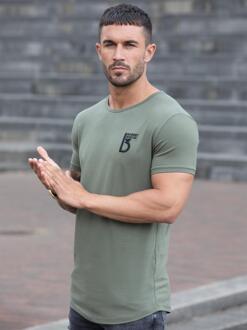 Heren T-shirt | Bound By Honour - maat Kaki