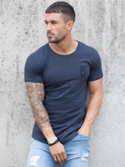 Heren T-shirt | Bound By Honour - maat M Navy