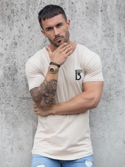 Heren T-shirt | Bound By Honour - maat XL Steen