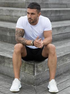 Heren T-shirt | Bound By Honour Wit - M