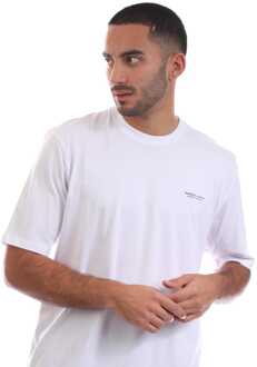 Heren T-shirt Marshall Artist Siren Box in Wit - maat