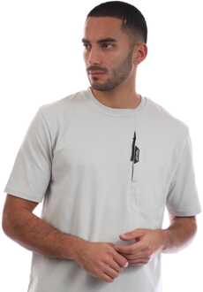 Heren T-shirt Marshall Artist Technica in grijs - S