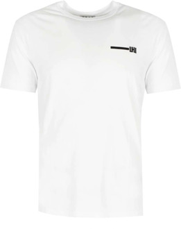 Heren T-shirt met ronde hals Les Hommes , Black , Heren - 2Xl,Xl