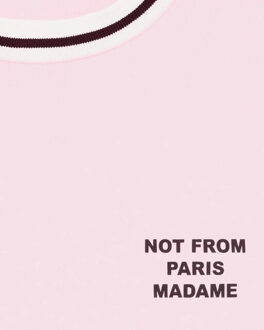 Heren t-shirt slogan sport - maat L Roze