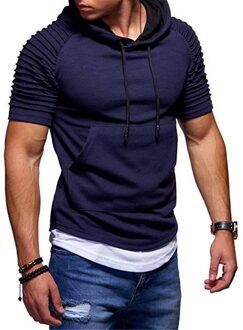 Heren T-shirt Sportscholen Fitness Strakke T-shirt Zomer Korte Mouw Quick Dry Tee Tops Man Workout Kleding