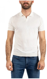 Heren T-shirt Tagliatore , White , Heren - Xl,L,M