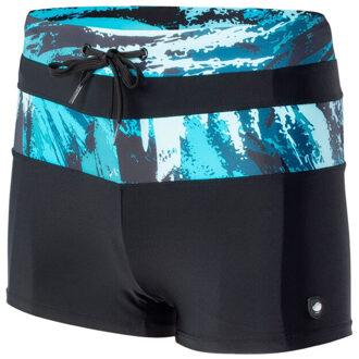 Heren tahu zwemshort met zeeprint - maat XL Zwart