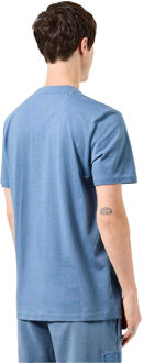 Heren Takaji Parachute Pocket T-shirt (Blauw)