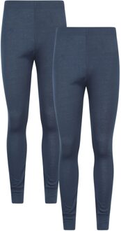 Heren Talus Base Layer Broek (Set van 2) (Marine) Navy - XL