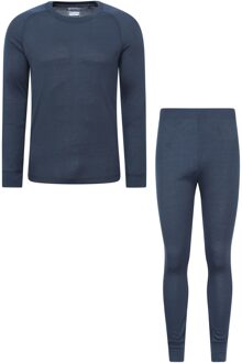 Heren Talus Thermische Base Layer Set (Marine) Navy - XL