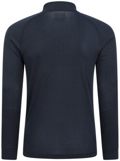 Heren Talus Zip Neck Thermo Top met lange mouwen (Marine) Navy - S