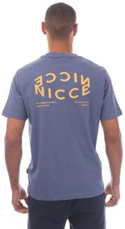 Heren Tanetta Logo T-Shirt (Blauw) - M