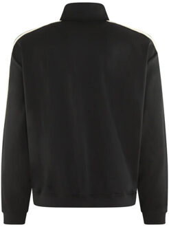 Heren taped track jacket Zwart - L