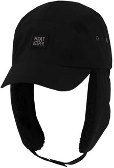 Heren Thermo Muts Trapper Hat Shell Zwart - One size
