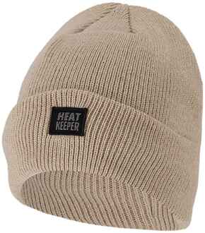 Heren Thermo Muts Wind/Waterproof Camel - One size