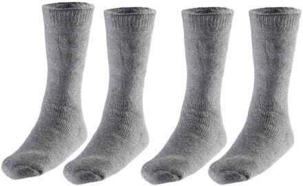 Heren Thermo Sokken 4-pack Medium Grey - 41/46