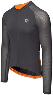 Heren thialfi trui met lange mouwen - maat L Grijs