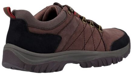 Heren Toddington Lace Up Nubuck Leren Schoen (Bruin) - maat EU 40.5 / UK 7