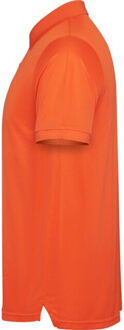 Heren tormo poloshirt met korte mouwen - maat L Oranje