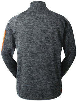 Heren torrek fleece top Grijs - S