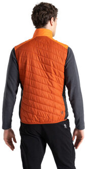 Heren touring gewatteerd lichtgewicht gilet Oranje - M